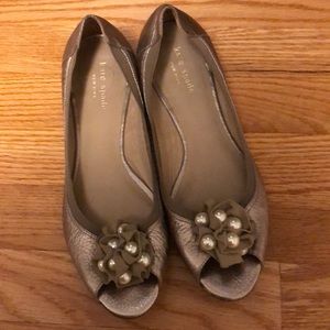 Kate spade open toed dress shoe